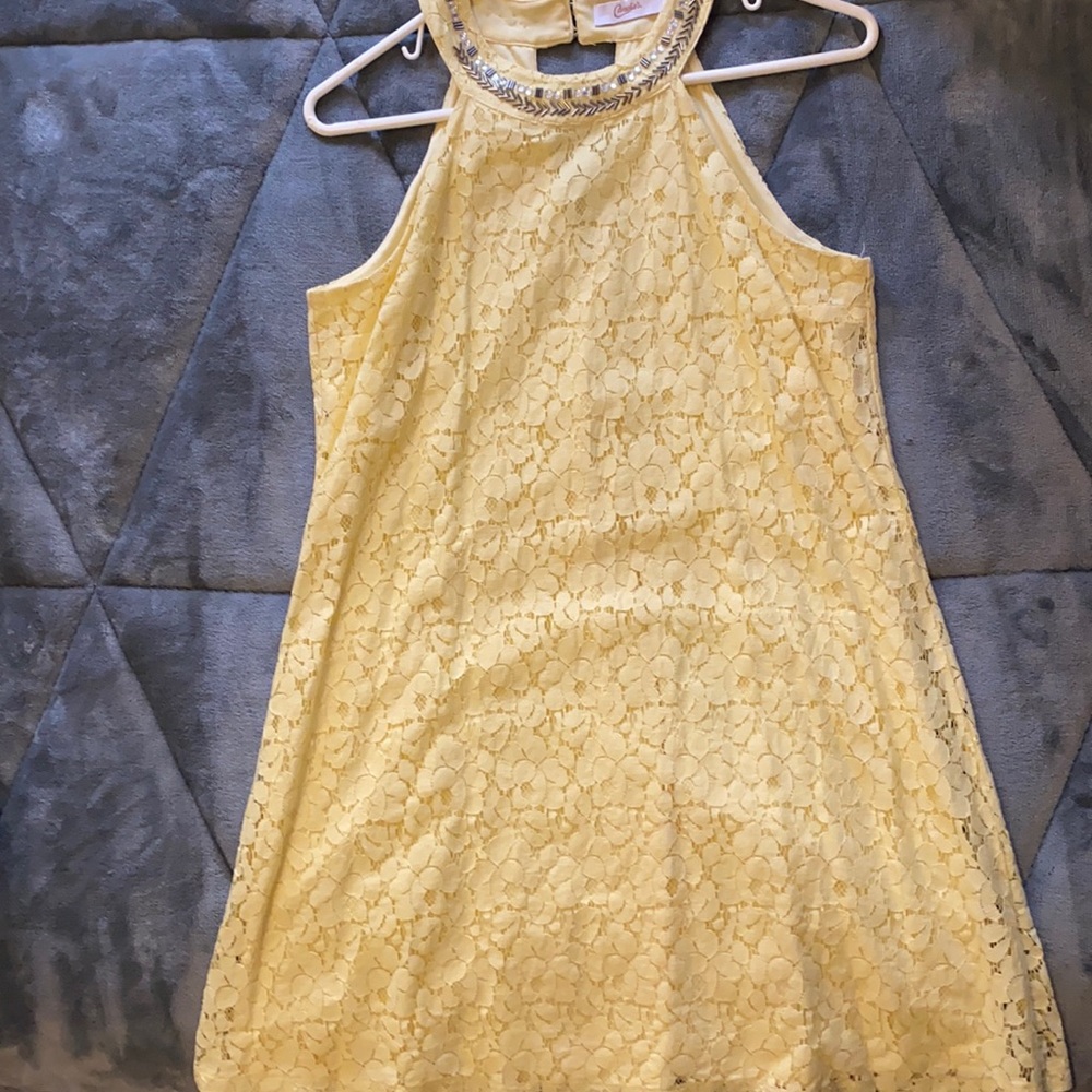 Yellow dress